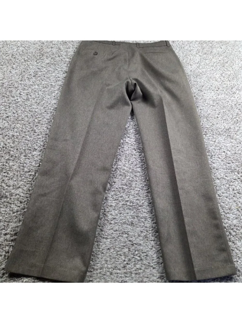 Vintage Levis Action Slacks Mens 34x30 Brown Disco Dad Polyester Pants
